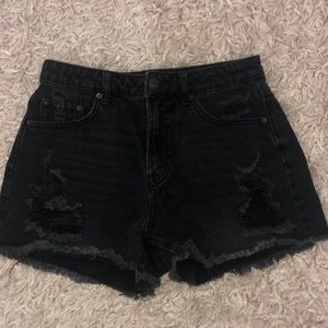 Wild Fable Black Jean Shorts